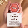 Bague Ajustable -  A ma maman - Dans son coffret (Edition limitée)