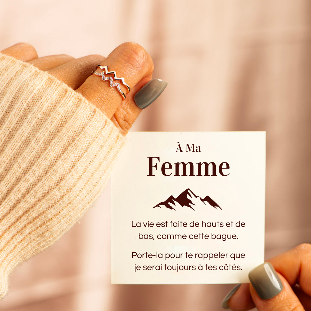 Bague Ondine Ajustable - Dans son coffret (Edition limitée)