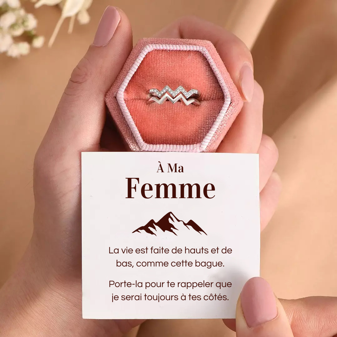 Bague Ondine Ajustable - Dans son coffret (Edition limitée)